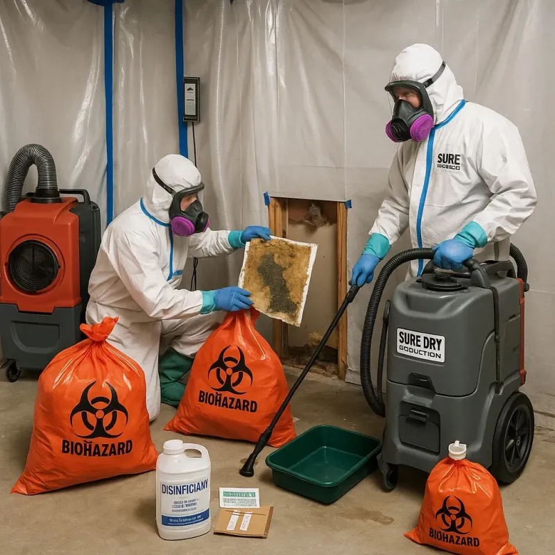 Contaminated Water Handling Protocols process in Spooner, WI