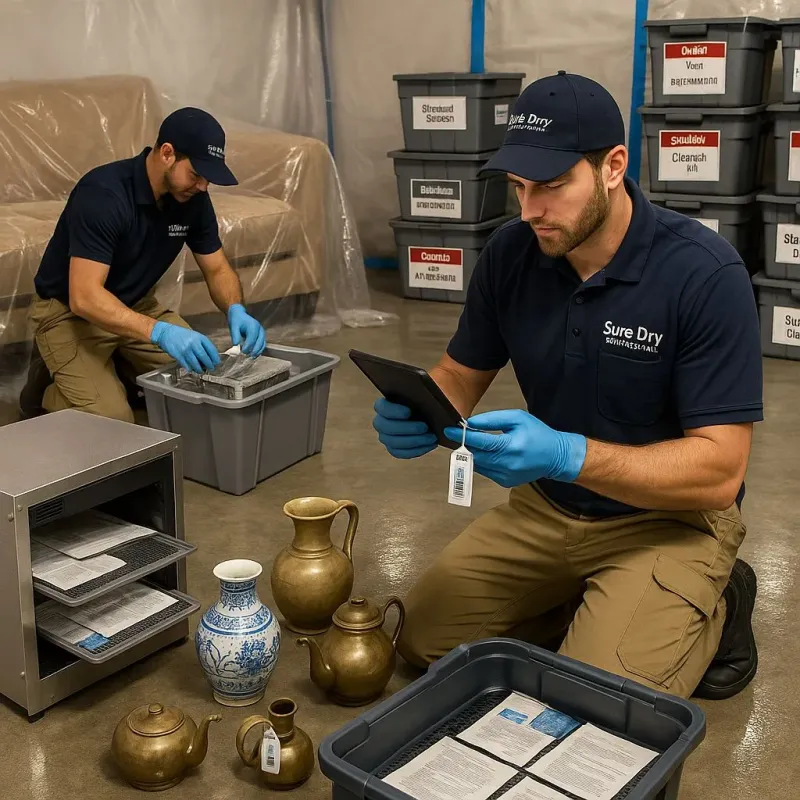 Content Protection and Restoration process in Spooner, WI