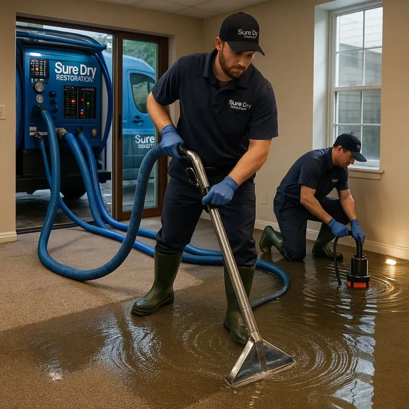 Water Extraction and Removal process in Spooner, WI